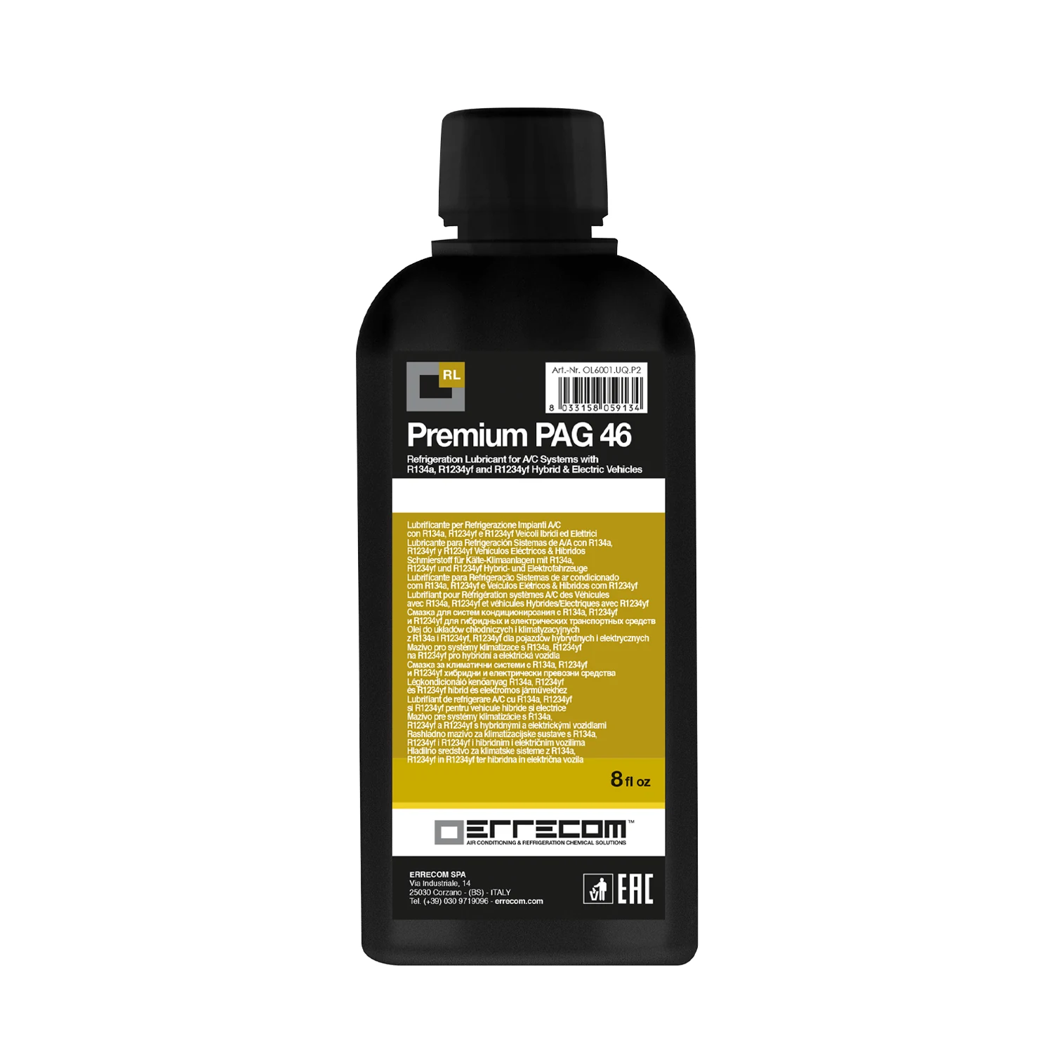 Lubrificant PREMIUM PAG 46, 1L Lubricant Oil